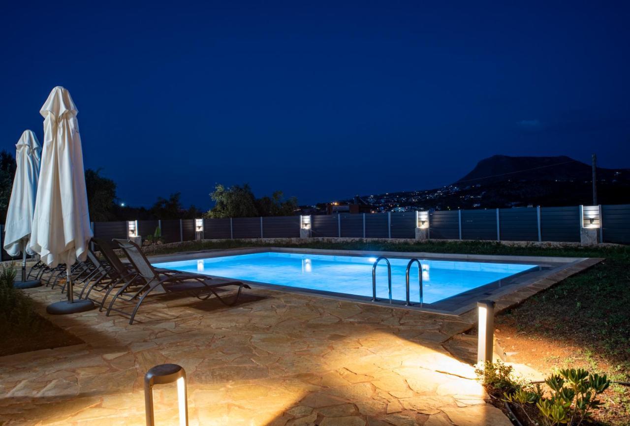 Horizon Villa Almyrida Almirída Luaran gambar