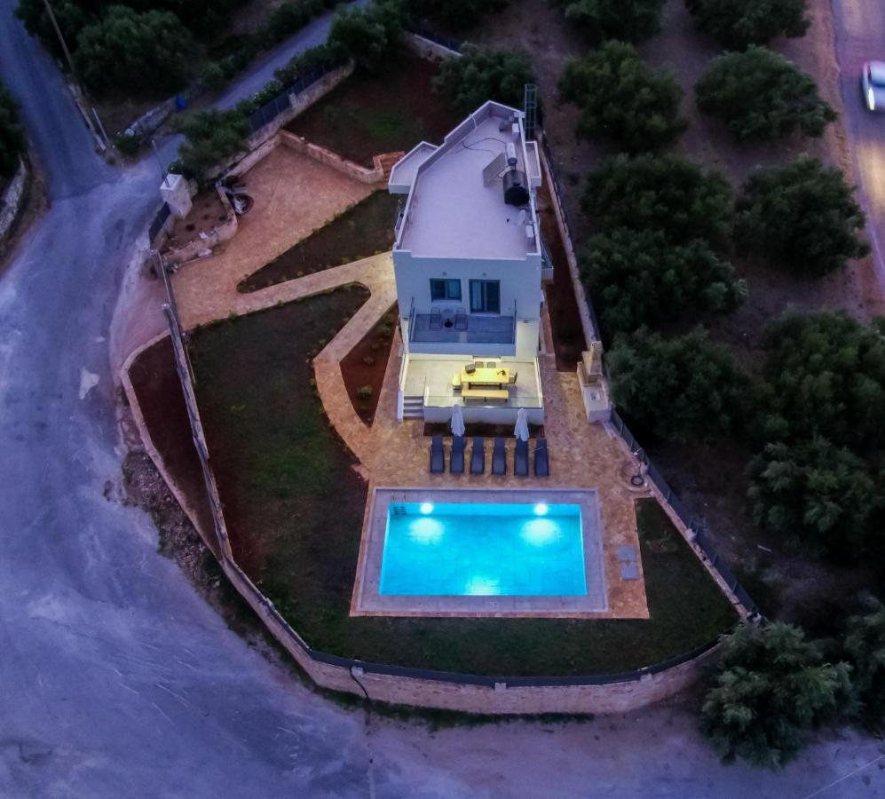Horizon Villa Almyrida Almirída Luaran gambar