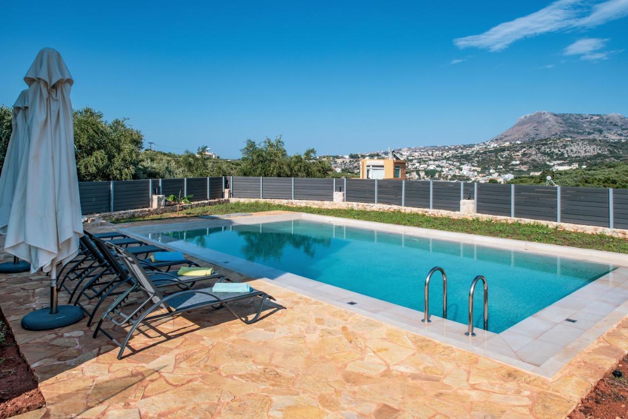 Horizon Villa Almyrida Almirída Luaran gambar